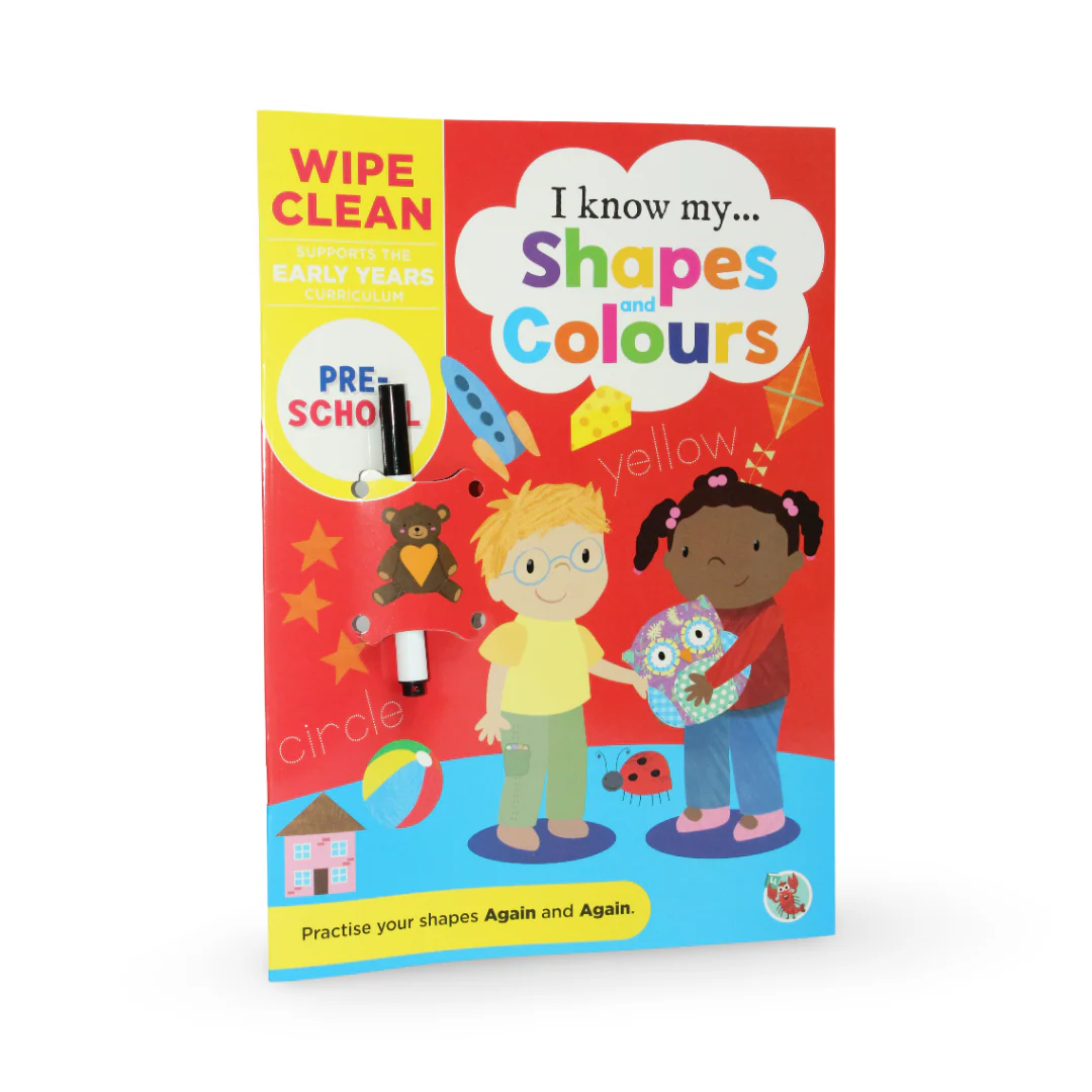 Wipe Clean "I Know My... Shapes and Colours" Book - Image 2