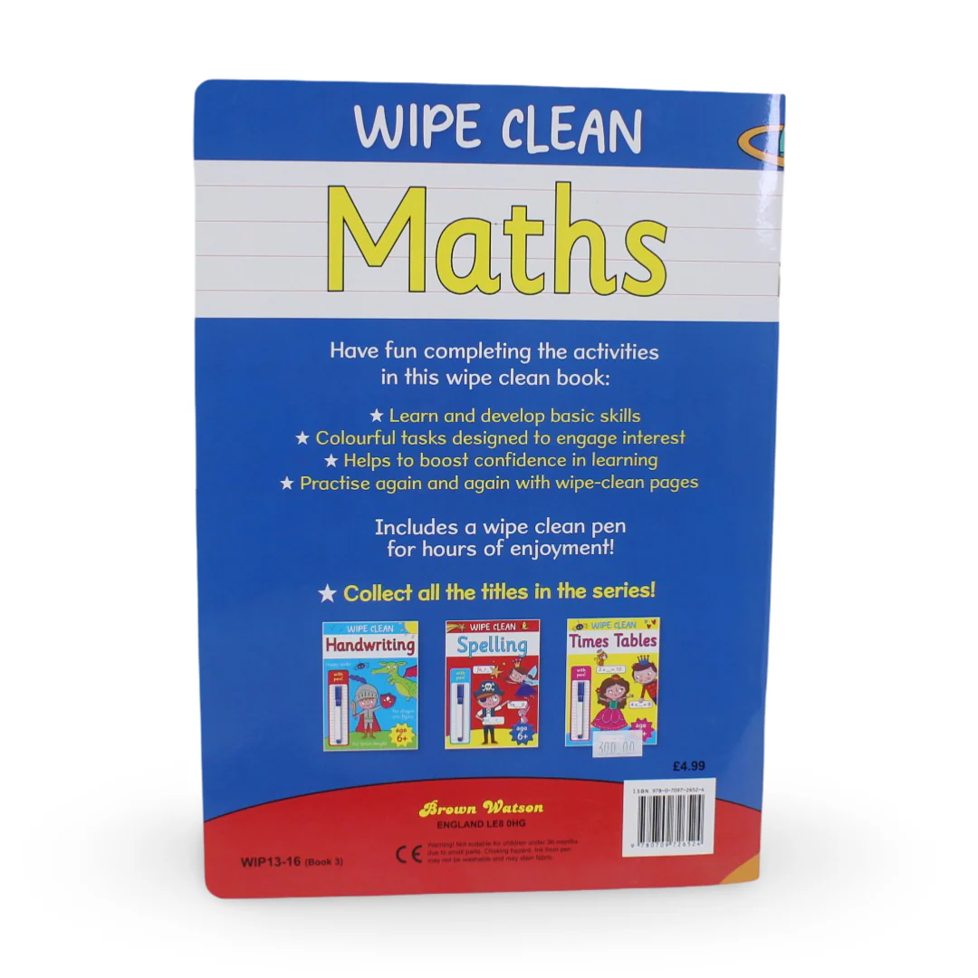 Wipe Clean Maths - Image 3