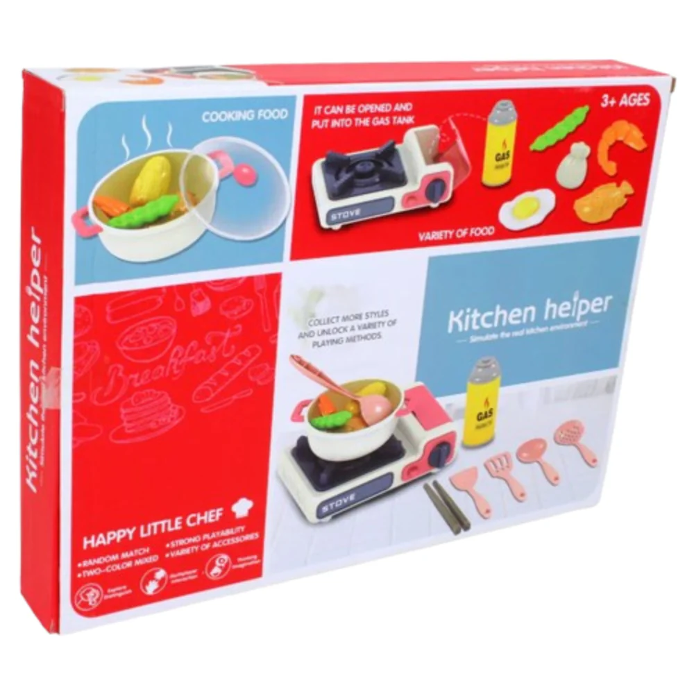 DIY Cooking Playset – Pretend Play Kitchen Toy - Image 2