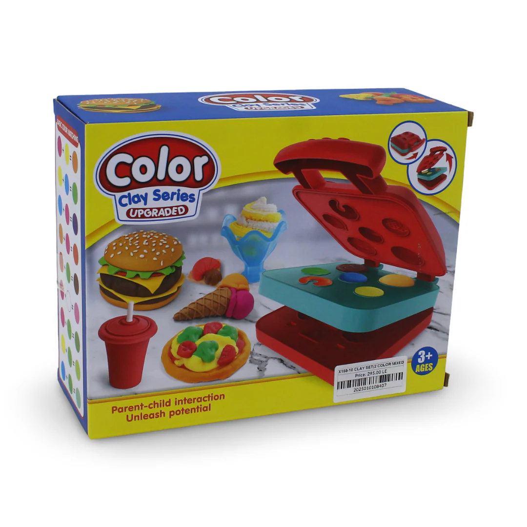 Color Clay Series Upgraded Burger Grill Machine Set - Image 2
