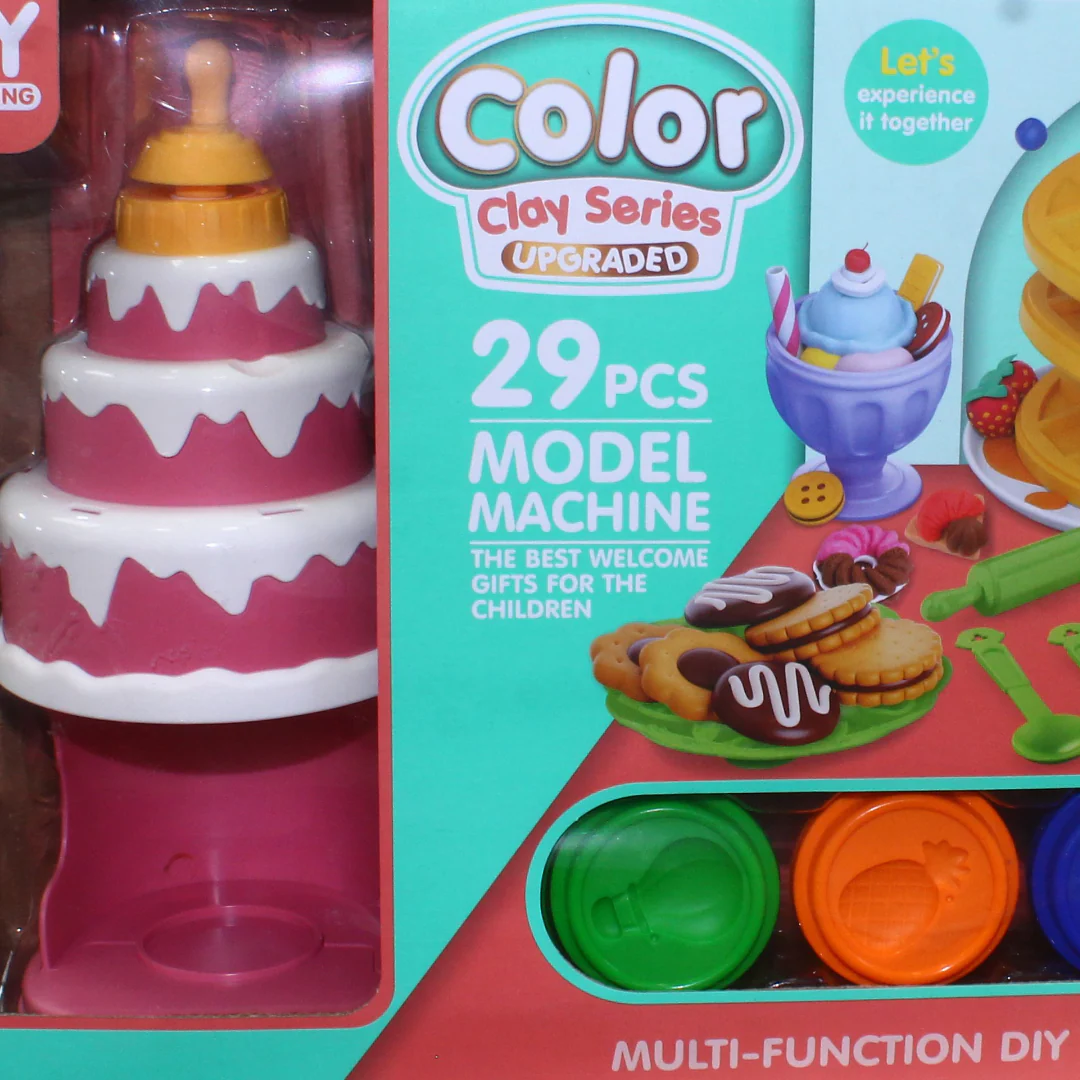Color Clay Series DIY Cake Machine Set – 29 Pcs - Image 3