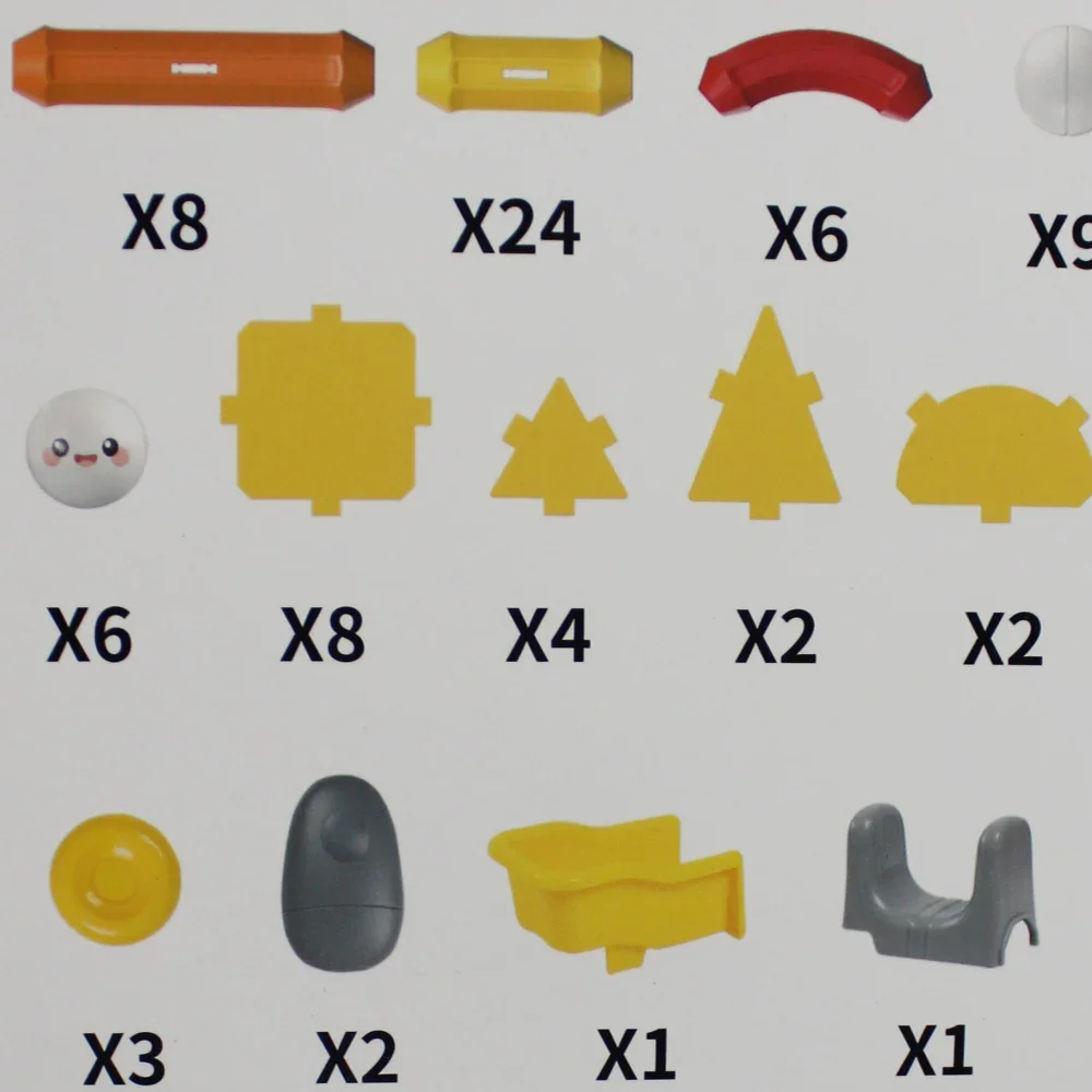 Mini Engineering Magnetic Rod Set - 110 Pcs - Image 5