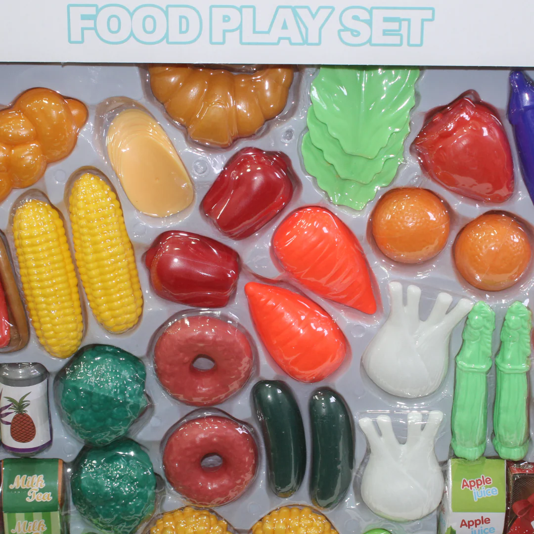 Delicious Food Play Set – 60 Pcs - Image 4