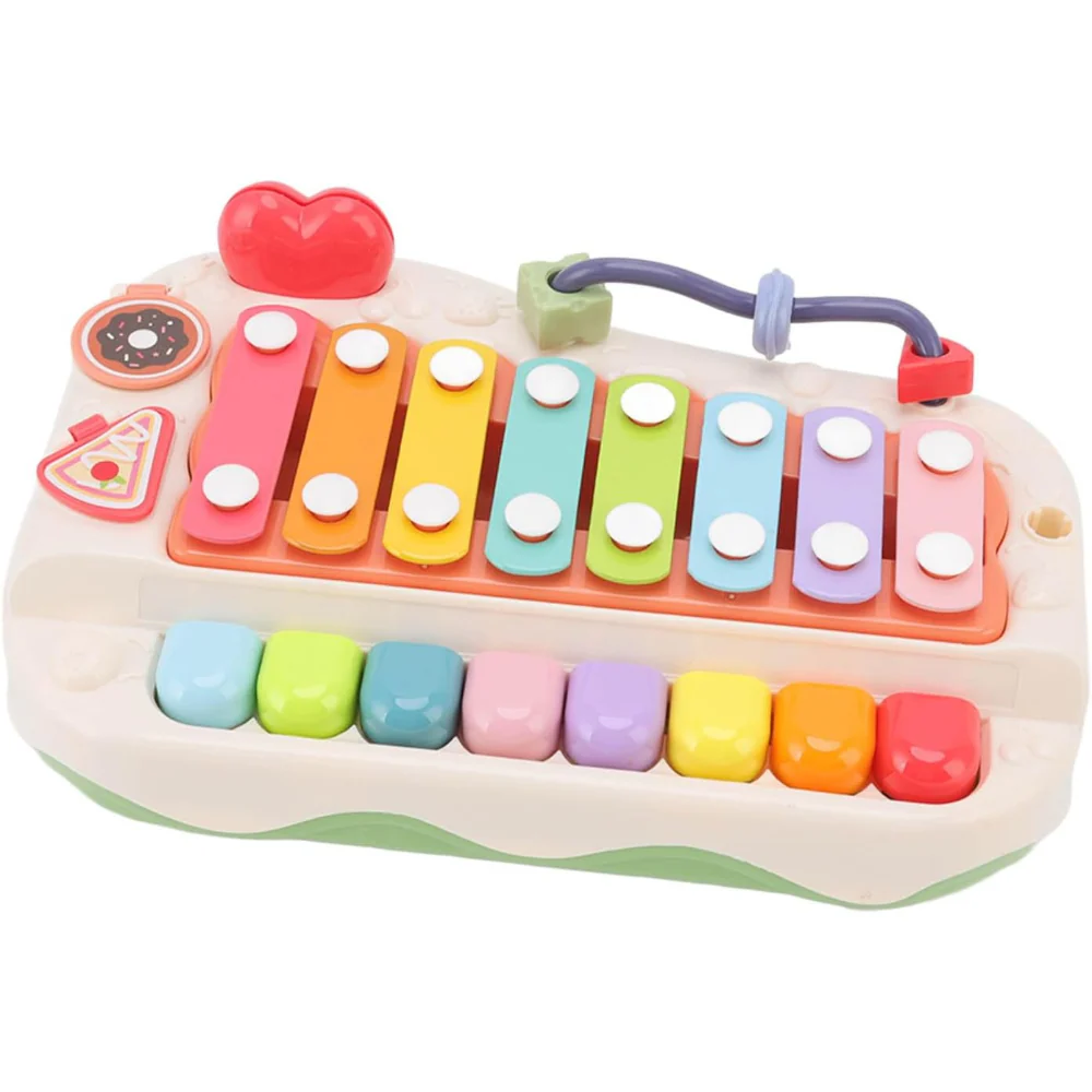 Baby Knocking Organ and Xylophone Piano Toy – Green