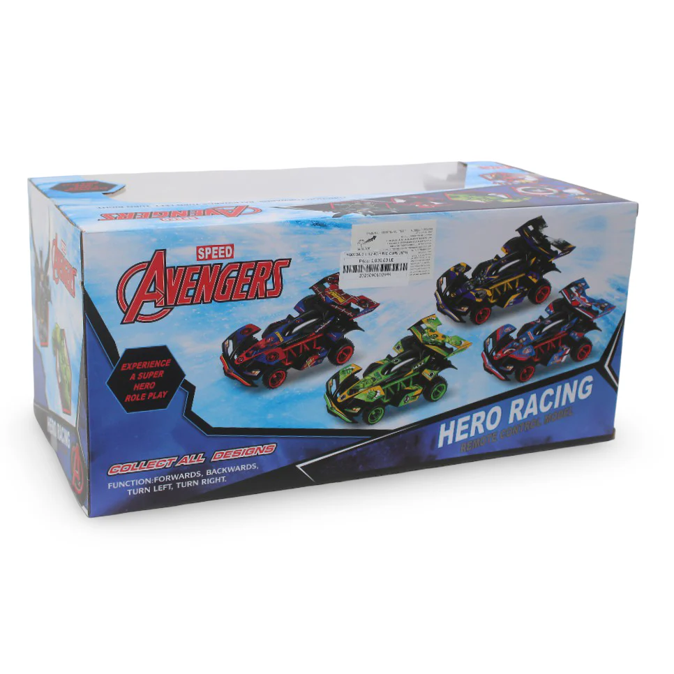 Avengers Hero Racing Remote Control Car – 1:12 Scale (Batman Design) - Image 2