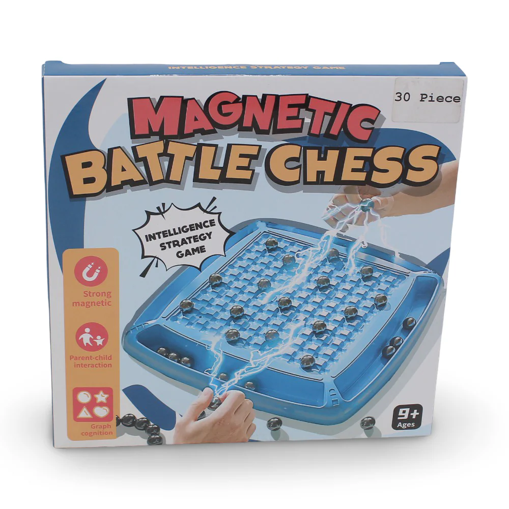 Magnetic Battle Chess Game Set - 30 Pcs