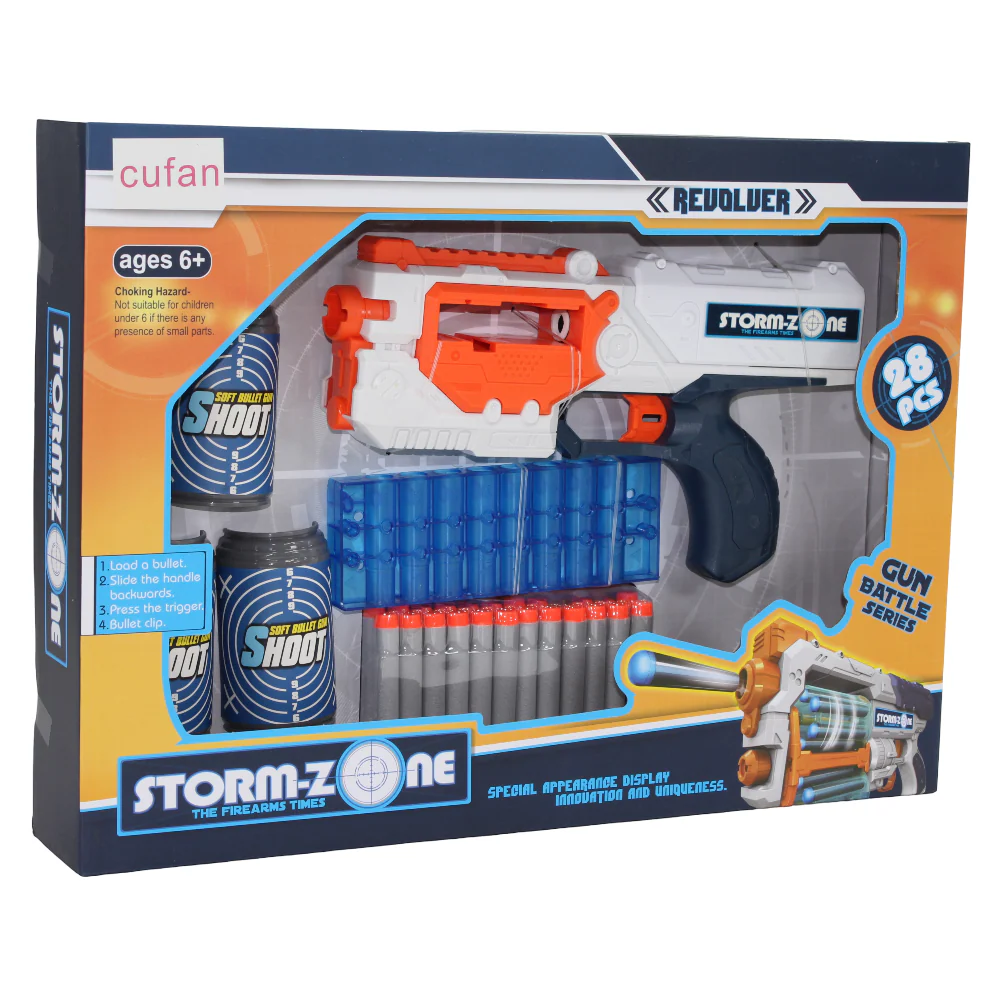 Cufan Storm-Zone The Firearms Times (24 Shells & 3 Targets) – White - Image 2