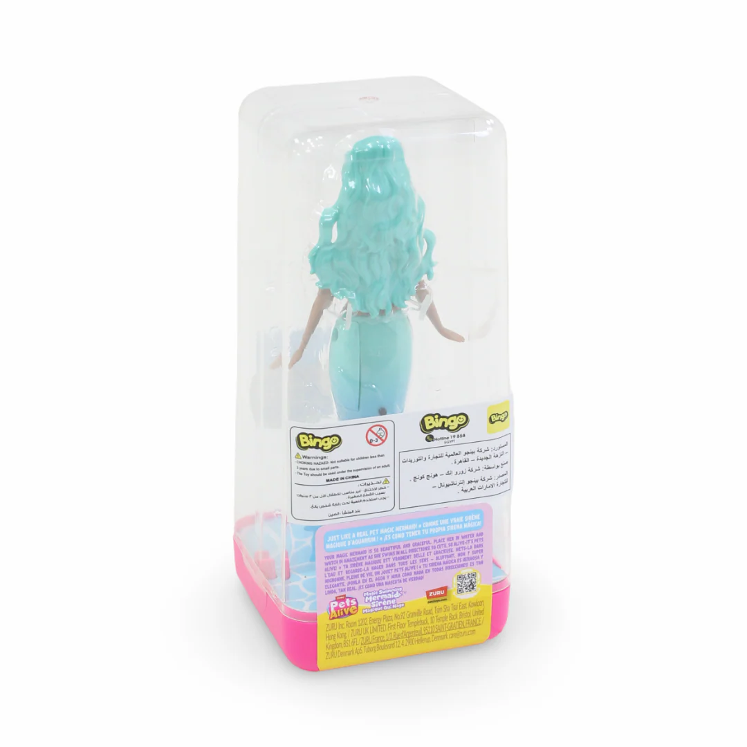 Zuru Pets Alive Magic Swimming Mermaid Toy - Image 3
